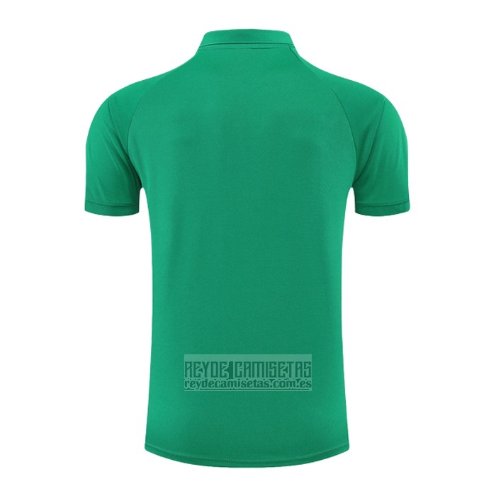 Camiseta De Futbol Polo del Paris Saint-Germain Jordan 2022-2023 Verde